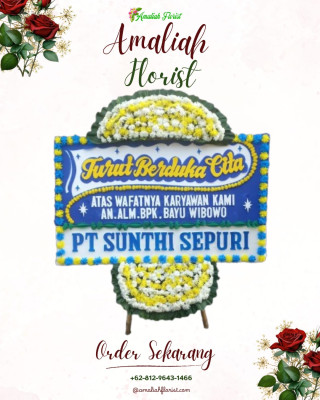 Papan Bunga Duka di Martubung